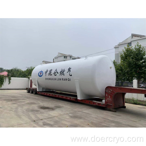 5-200m3 Ground Vacuum Insulated LNG Storage Vessel